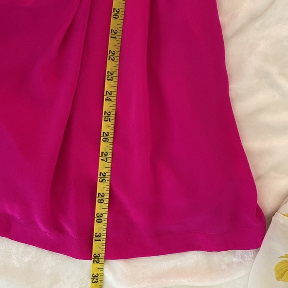 Amanda Uprichard Silk Pink Pleated Sundress - Picture 12 of 12